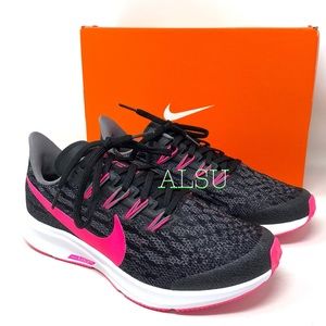 Nike Air Zoom Pegasus 36 GS Black Pink y/Women’s